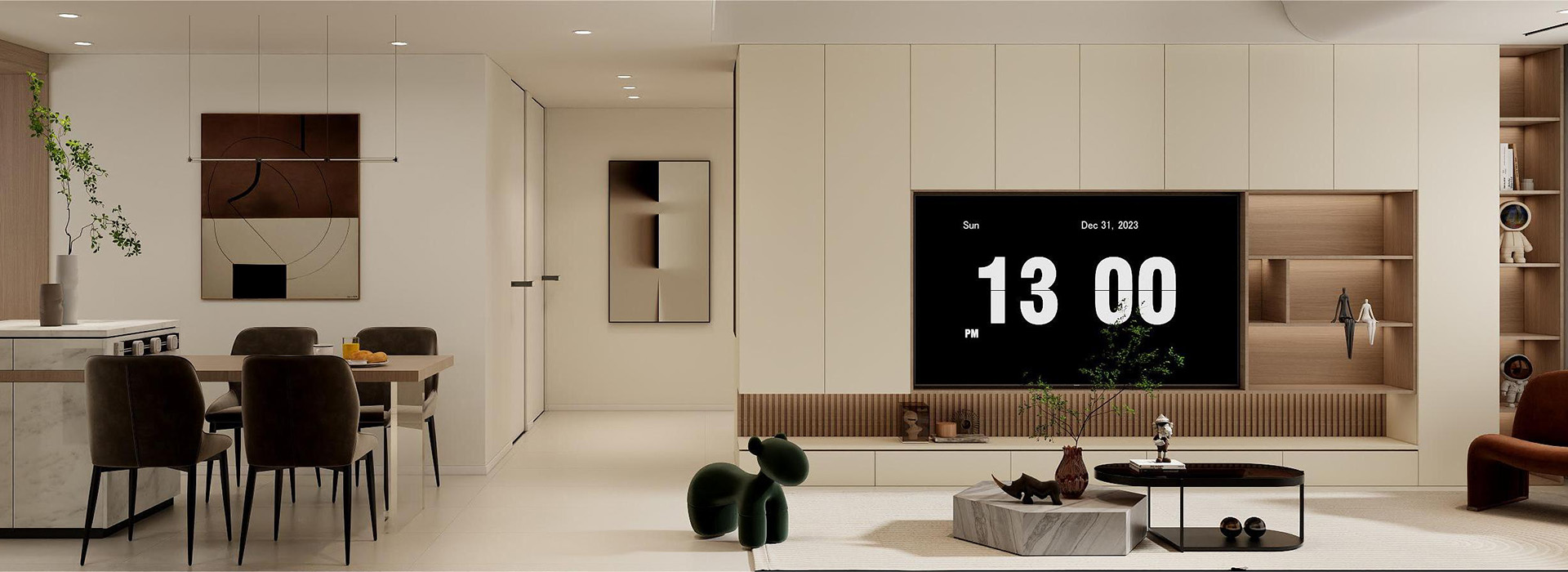 幸福時(shí)代·大家127㎡現(xiàn)代風(fēng)